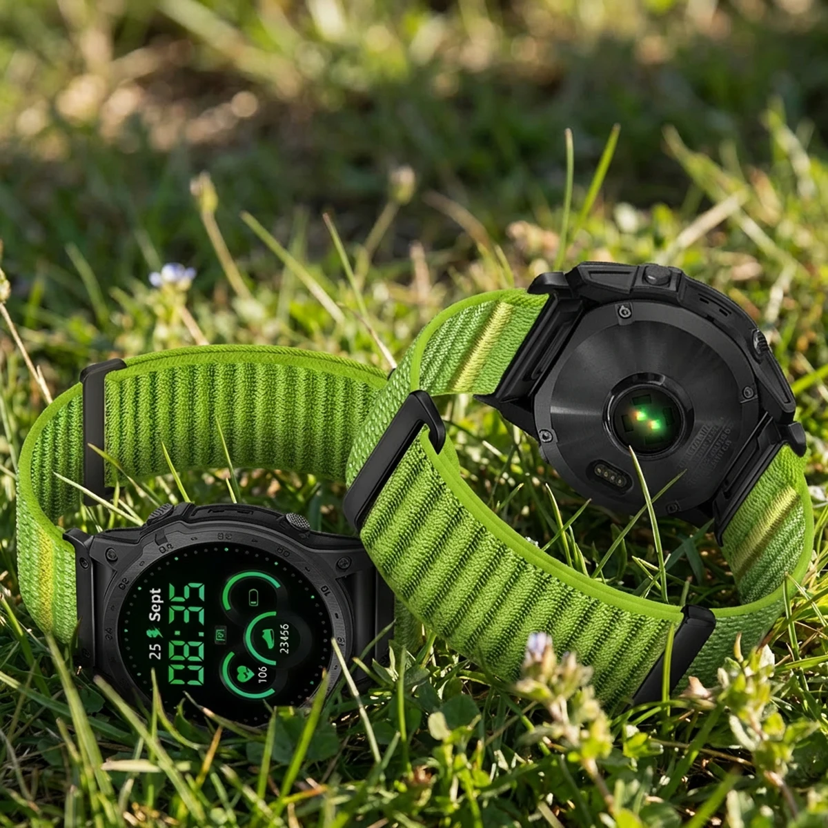 Woven Nylon Strap Bracelet – QuickFit Adjustable Band in Three Sizes