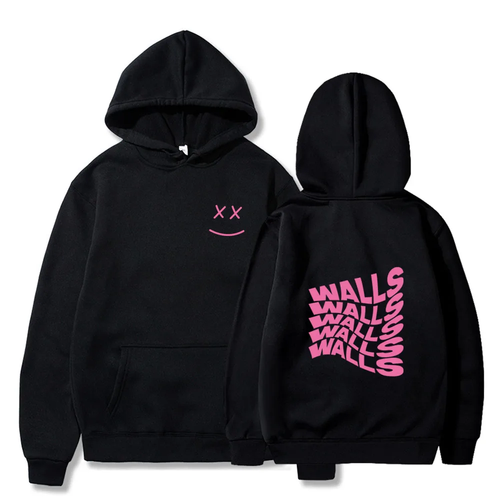 Harry Styles Merch Louis Tomlinson Smile Walls Hoodies Women Harajuku  Sweatshirt Streetwear Hoodie Kawaii Cartoon One