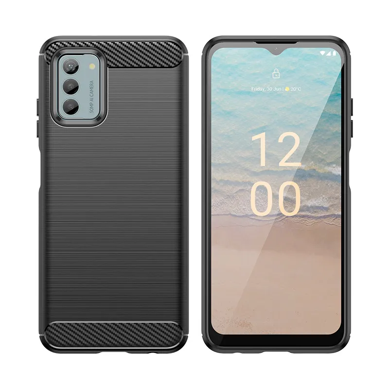 Funda Per Nokia G42 Custodia Nokia G42 G22 Cover Custodie In Tpu Spazzolato Cover Posteriore Protettiva In Silicone Morbido Antiurto Nokia G42