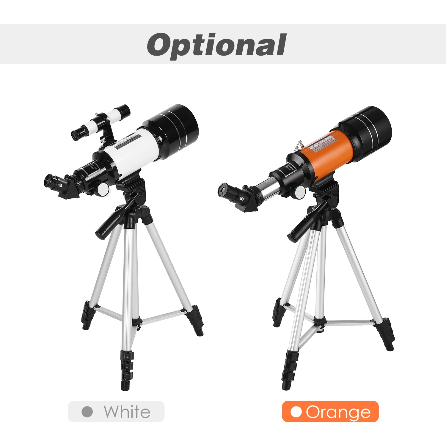 S4acc0a13d3ff4a4dbaa28f4d48a0a7adn 70mm teleskop astronomiczny 150X teleskop monokularowy refraktor luneta 5 × 24 luneta do statywu filtr księżycowy