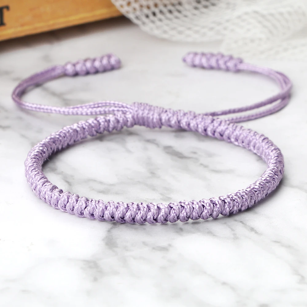 Purple Bracelet Girls Rope Purple Friendship Bracelets Bracelet
