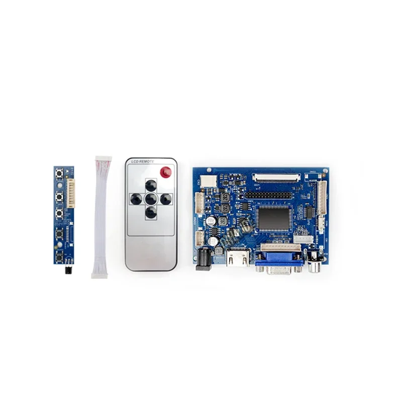 Ips Lcd Screen Display Panel com Audio Driver Board Kit Industrial Manufacturing Car Polegada Resolução 1024x600 50pins hd - Imagem 2