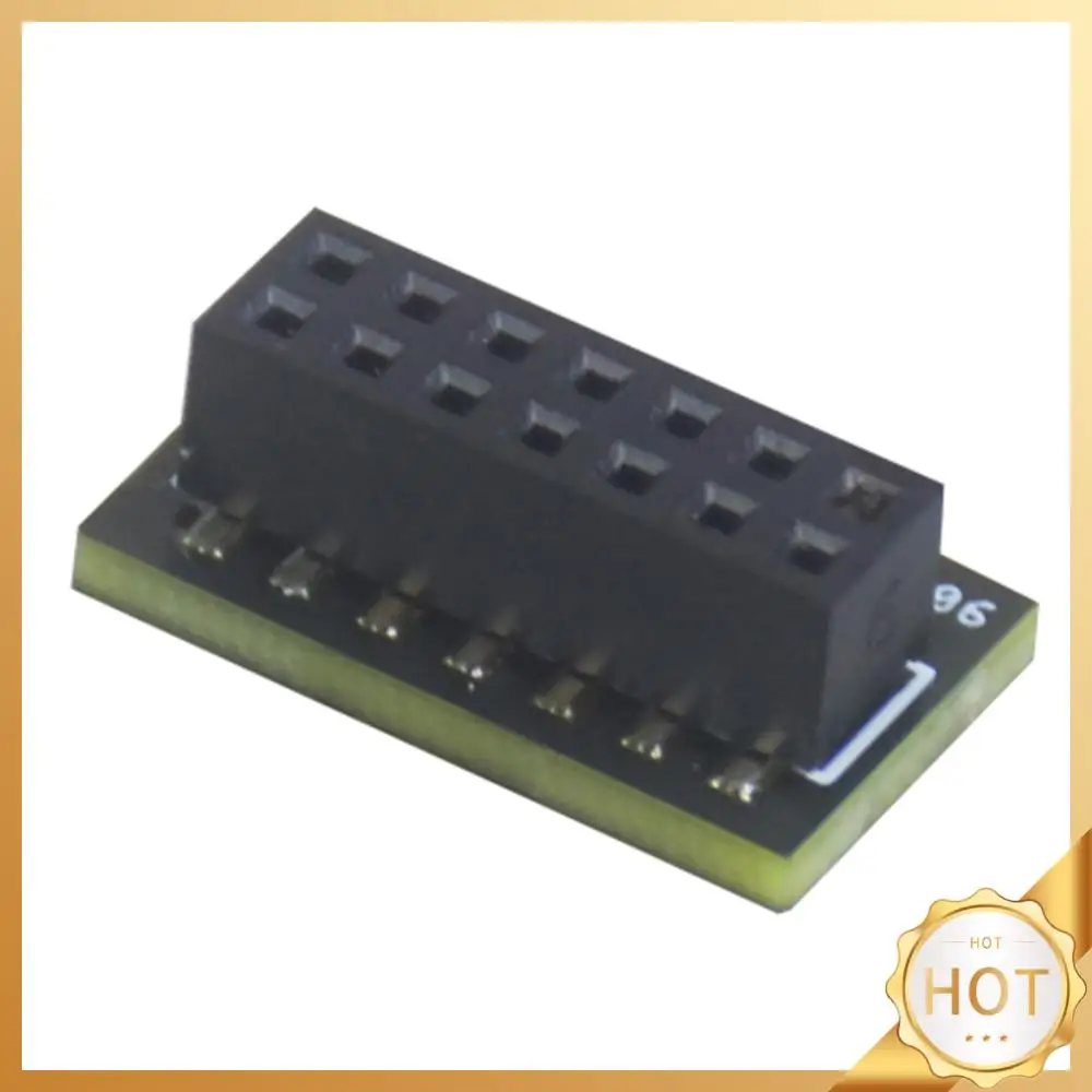 TPM 2.0 Module Chip 14 Pin Secure Storage Encryption Security Module Security Components Replacement for Asrock Mainboard