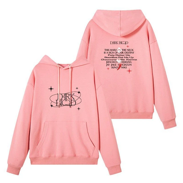 Kpop Y2K INS EN Tour DARK BLOOD Long-sleeved Unisex Sweatshirt