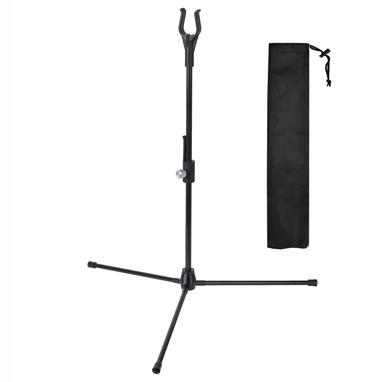 

Lightweight and Durable Archery Bow Stand Rack for Outdoor Hunting Ideal for Both For Recurve and Compound Bows