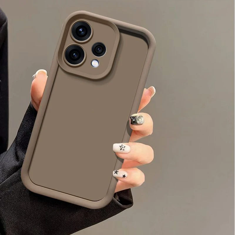 Luxury Candy Matte Soft Cover with Anti-Fall Protection