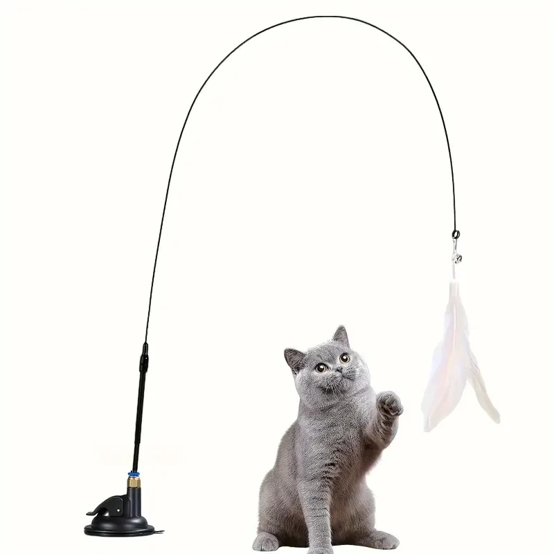 Cat Teaser Toy Interactive Bell