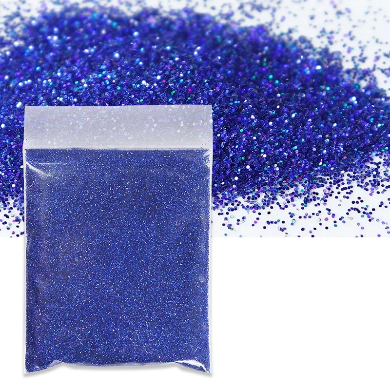 Holographic Fine Glitter Powder for DIY Crafting and Resin Art - 10g Gold & Silver Laser Sparkle