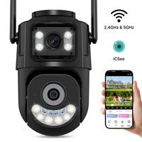 WONSDAR Caméra WiFi 2.4Ghz et 5Ghz PTZ, caméra IP de sécurité externe, suivi automatique, Vision nocturne, vidéosurveillance CCTV, iCsee 1