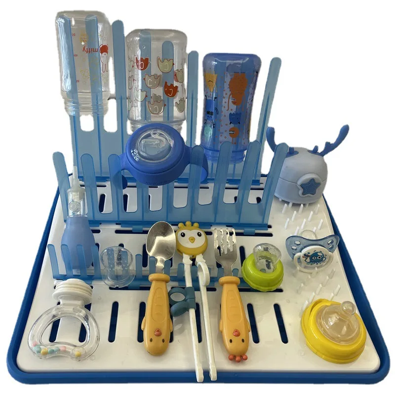 Layered Bottle Draining Rack Practical Removable Easy To Clean Drying Rack Baby Bottle Storage Dry Clean Water Cup Holder