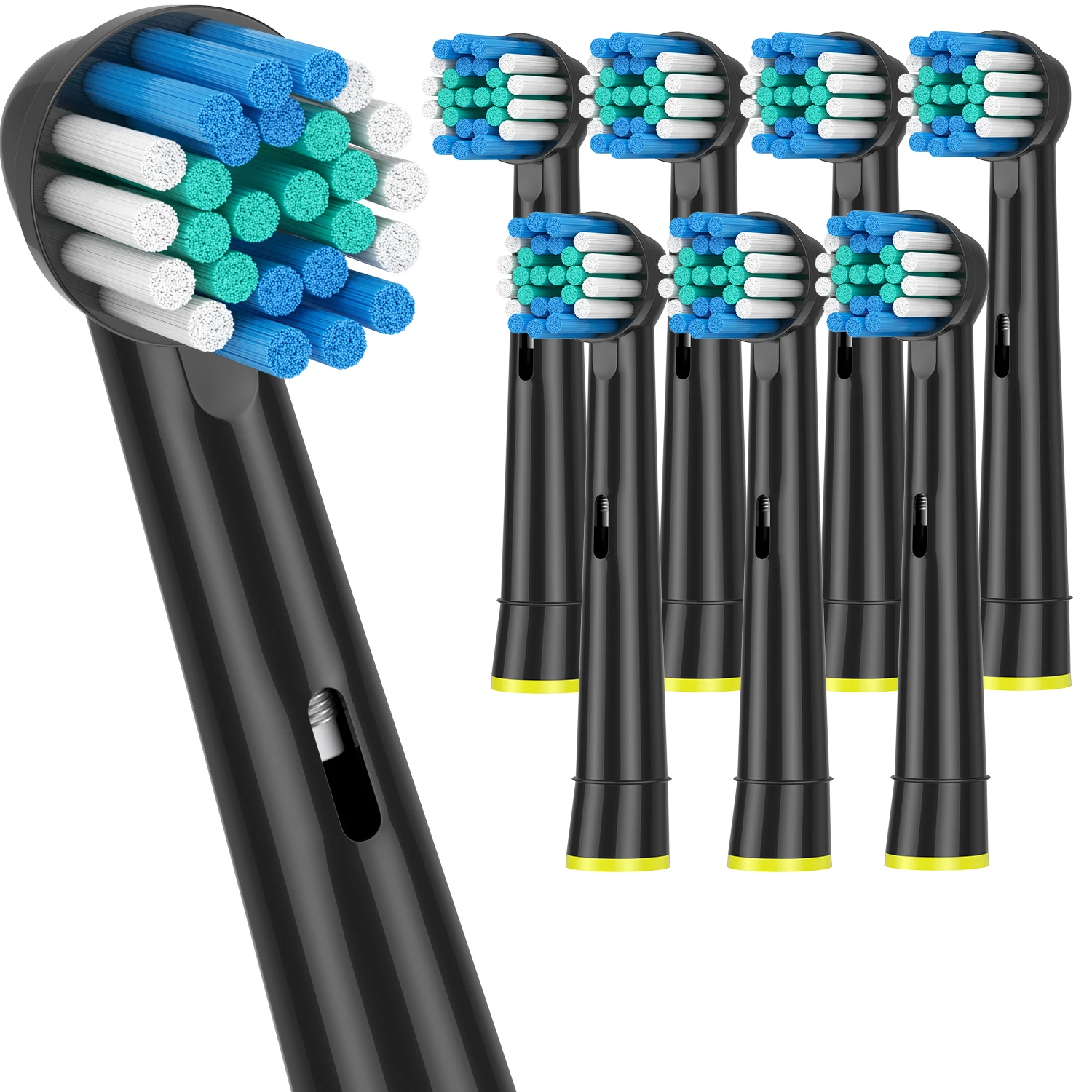 8 шт. Змінні насадки для електричної зубної щітки Oral-B Fit Advance Power/Pro Health/Triumph/3D Excel/Vitality