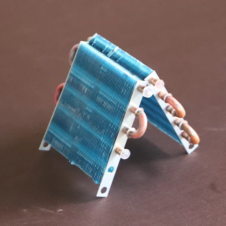 CP1X5X92 small refrigerator condenser Air conditioning evaporator Mini micro miniature copper tube aluminum fin radiator DIY