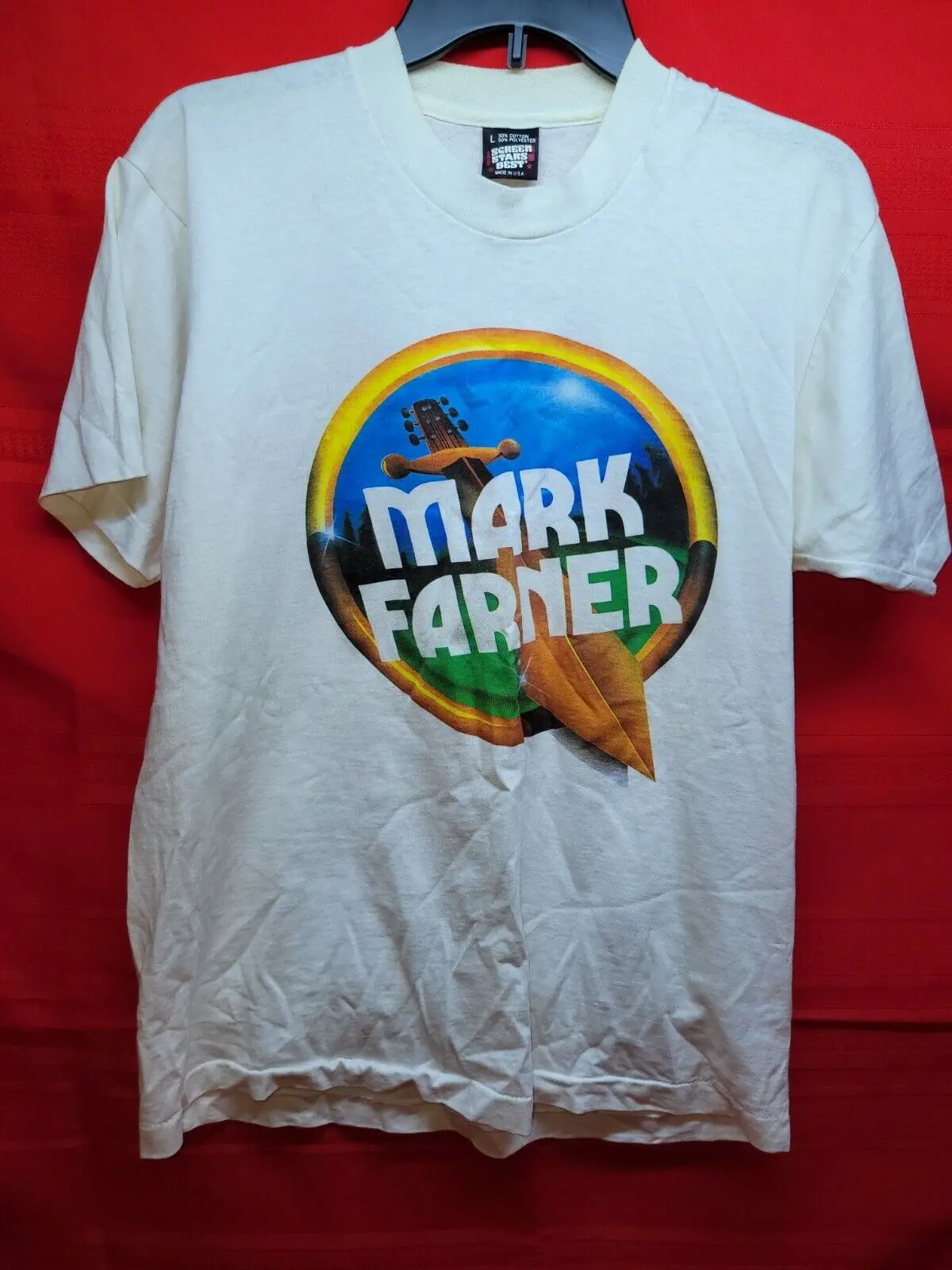 Mark Farner Grand Funk Maglietta Grande Common Ground Tour Christian Sword 1987