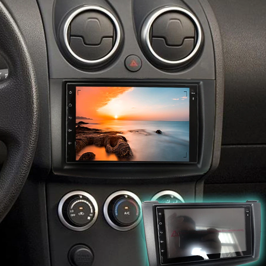 

8+128GB 2 Din Android 13 Car Multimedia Video Player Autoradio For Nissan Rogue 2009 2010 2015 GPS Stereo Radio Wireless CarPlay