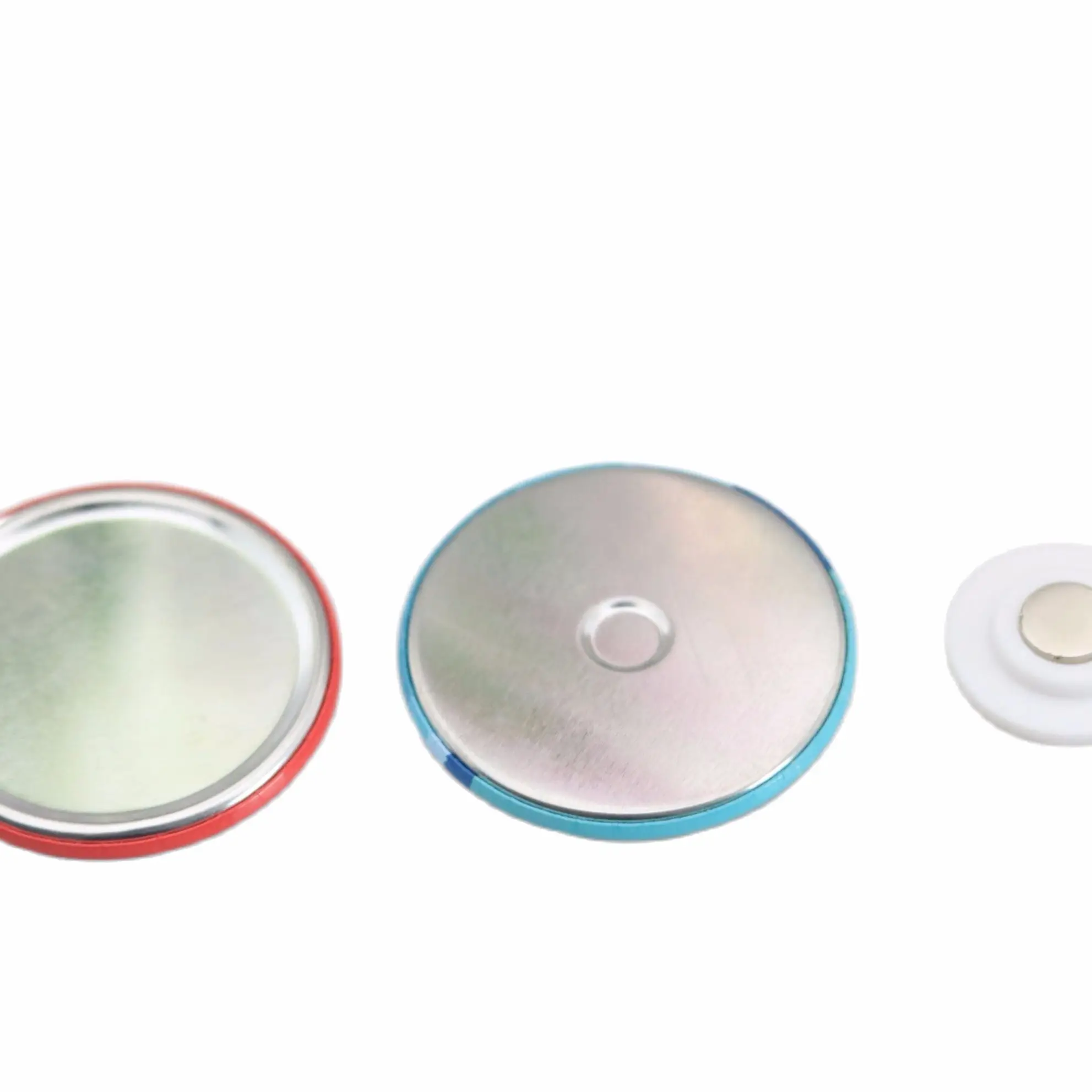 

200pcs Hot sale 58mm Strong Magnet Button without Pin - no Damage to Cloth