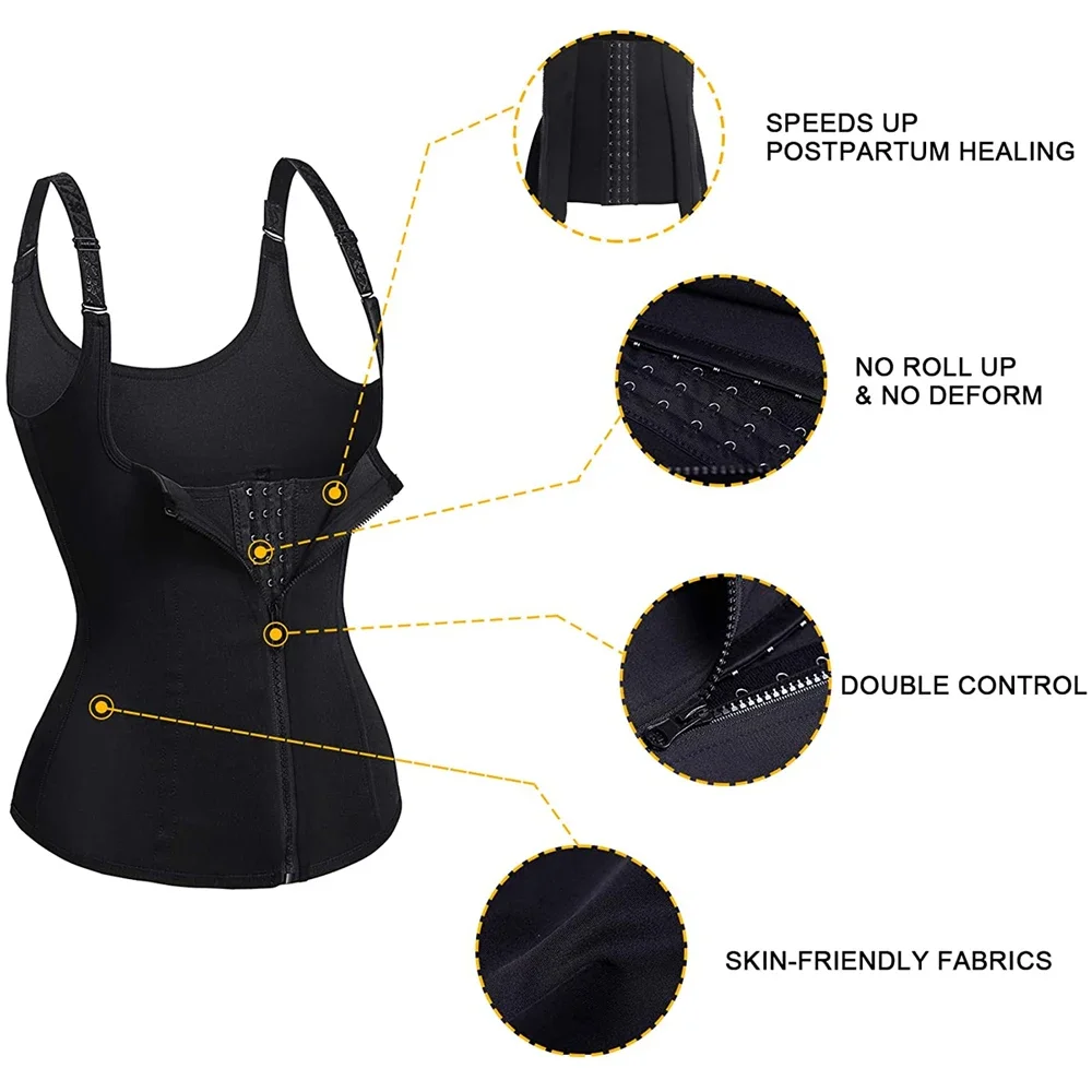 GOMOREON Maternity Support Belt Postpartum Waist Trainer Shapewear Recovery Waist Cincher