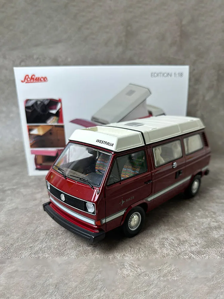 Die Cast 1/18 Scale T3a Camper VW Camping Bus Alloy Van Model