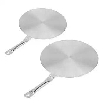 20/24cm Stainless Steel Heat Diffuser Converter Heat Conduction Plates for Gas Electric Induction Cooker Household Heat Diffuser 1