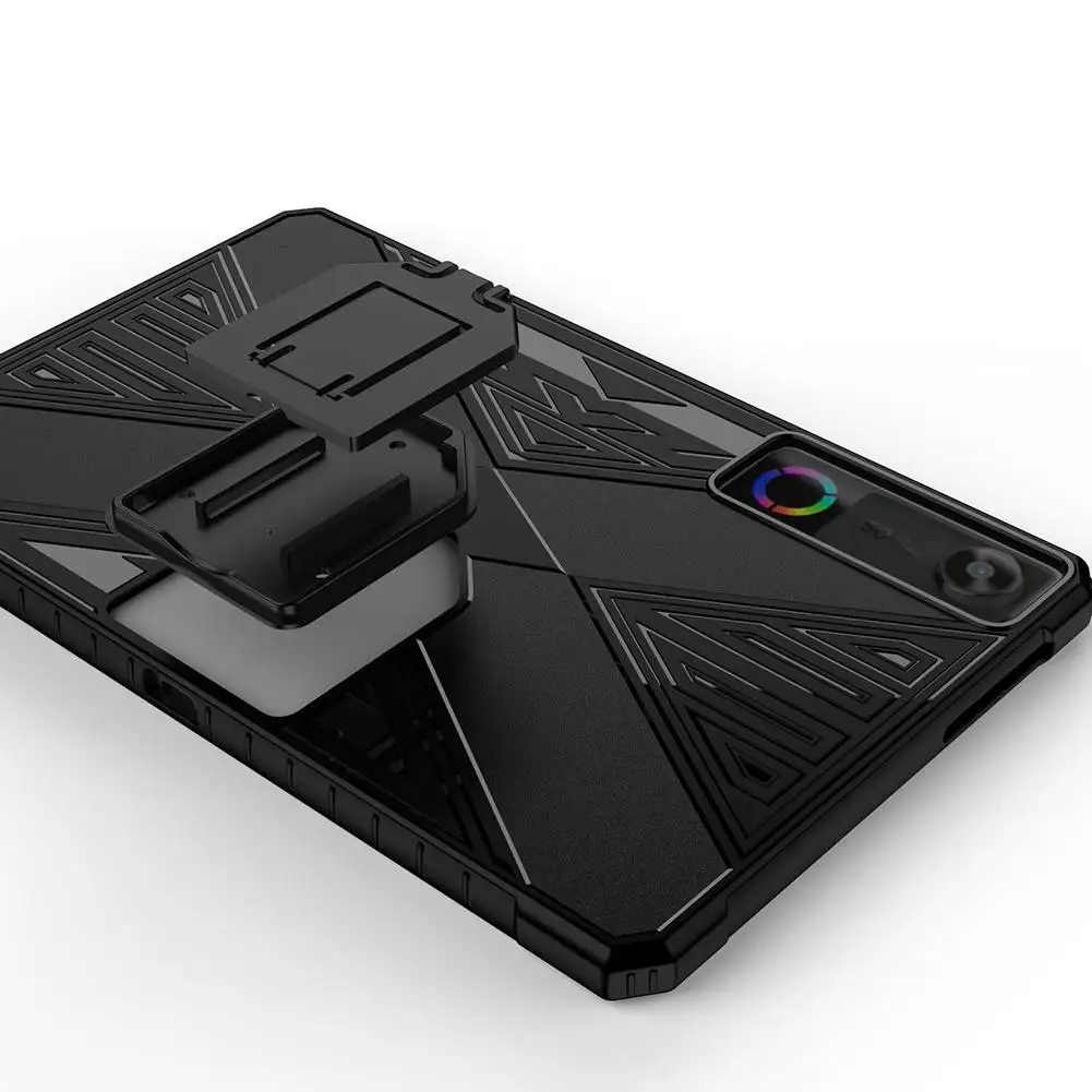 Enhanced Tablet Protective Case - Drop-Resistant, Anti-Scratch, Folding Stand Cover