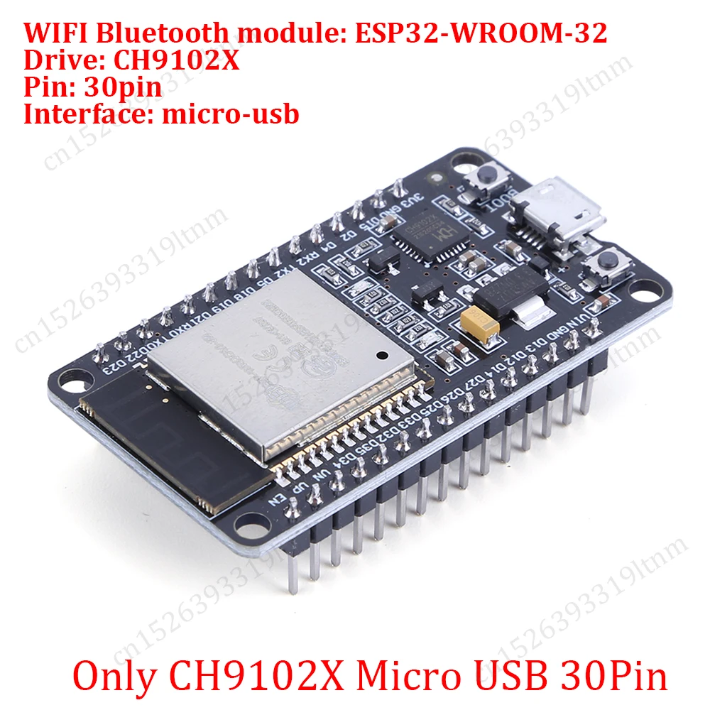 ตัวเลือกสินค้า ESP32 บอร์ดพัฒนา WiFi + Bluetooth สำหรับโปรเจกต์อิเล็กทรอนิกส์