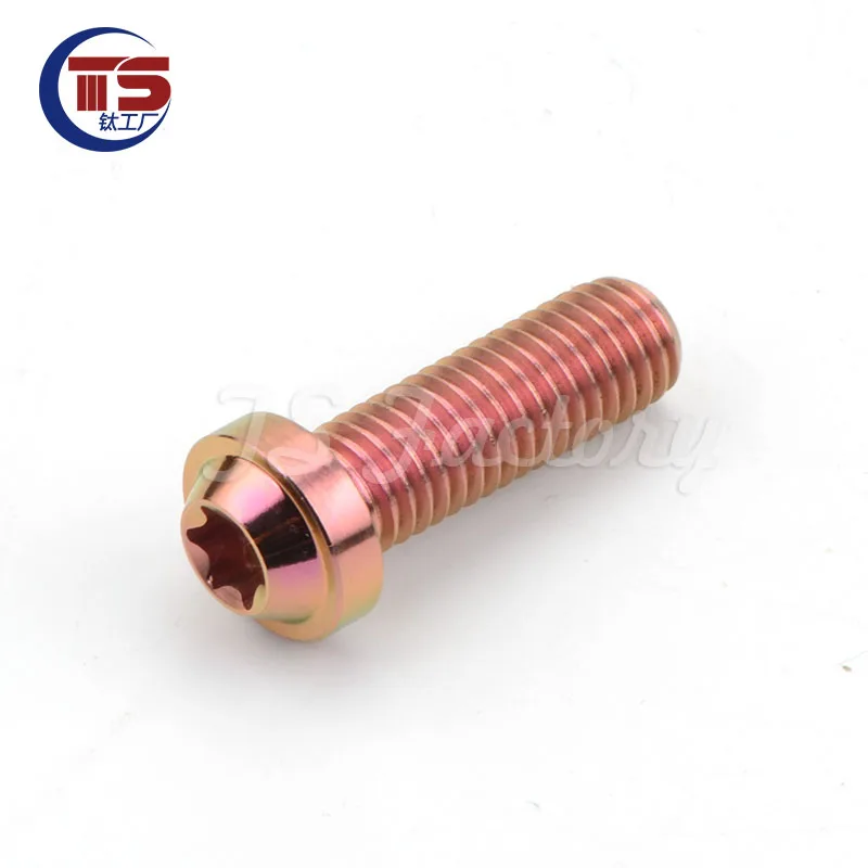 Viti In Titanio M10 Con Testa A Brugola Interna Torx T50 – Lunghezze 10-60mm, Ideali Per Ricambi Moto E Bici