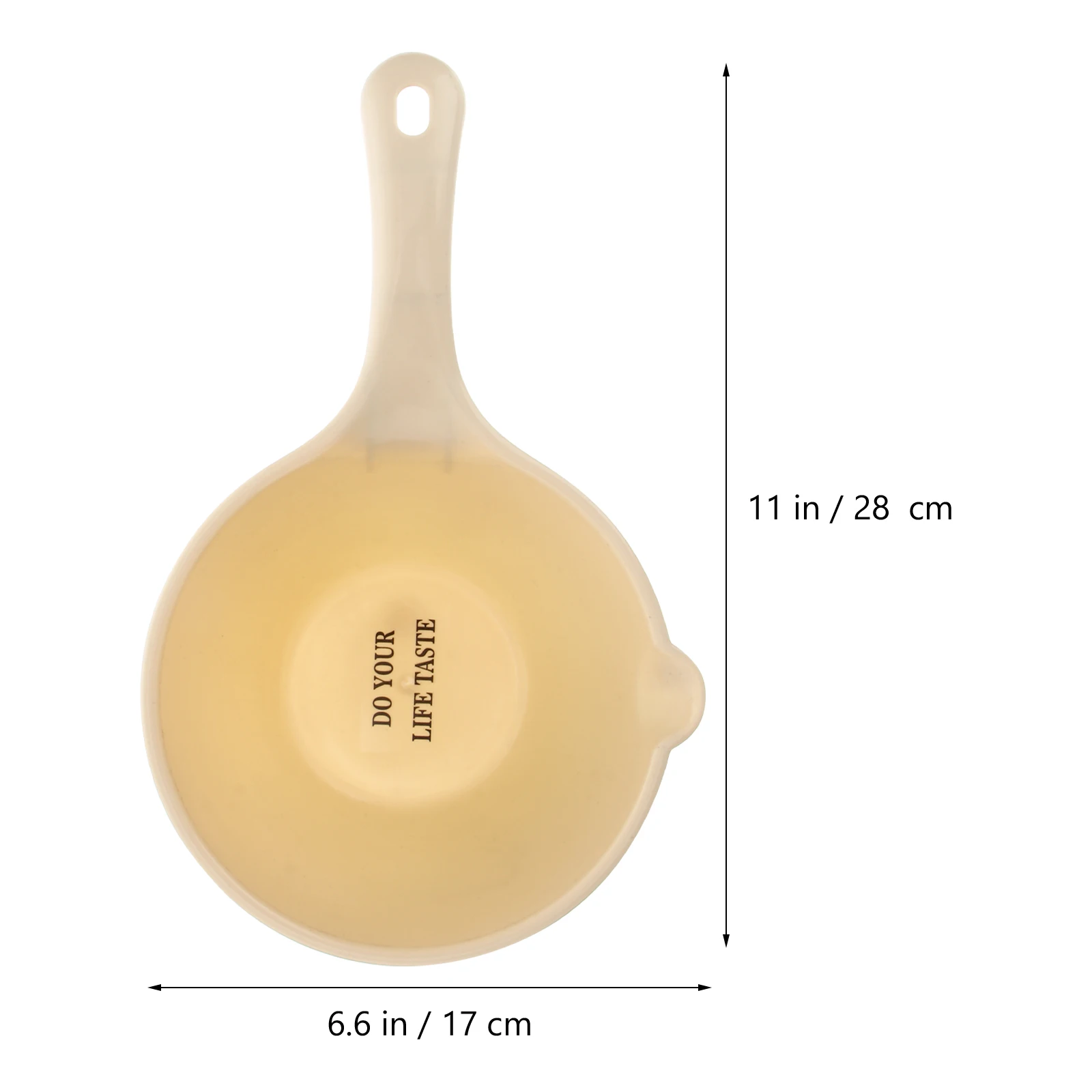 Plastic water ladle 1Pc Shampoo Spoons Water Cup Bath Water Scoop Shampoo Japanese Ladle Plastic Dipper Ladle Home Bag