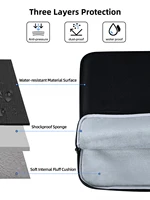 Housse de protection EVICIV pour ordinateur portable 24 pouces, 360°, avec poignée, pour ordinateur de bureau 23-24,5 pouces, sacoche de voyage, sac à main 3
