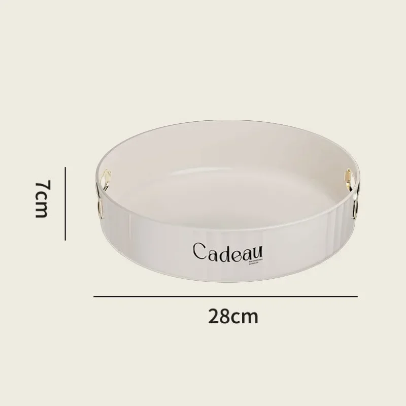 360Degree Rotatable Round Tray Countertop Multi Purpose Storage Tray Rotating Storage Rack Kitchen Bathroom Organization storage tray rotating storage organizer