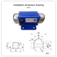 DC Brushless 12V 24V Vibration Motor High Frequency Conversion Miniature Vibrator Motors With Governor Digital Display 5
