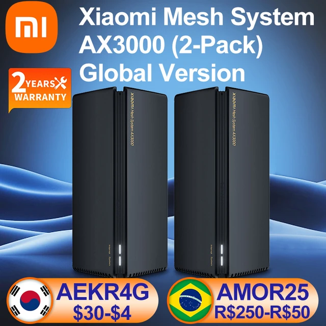 Xiaomi Router Mesh Xiaomi Mesh System AX3000(2-pack)