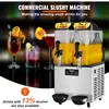 VEVOR Commercial Slushy Machine 24L/6.4Gal Double Bowl 100 Cup Margarita Machine, 640W Stainless Steel Margarita Smoothie Frozen 2