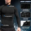 Men's Motorcycle Training Clothing Sportswear For Men Gym Long Sleeve Exercise Clothes Muscle Fit Compression Motorcycle T-Shirt 3