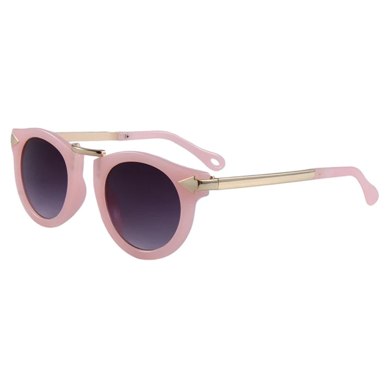 Kids Stylish Cat Eye Sunglasses Girls Vintage Children Eye Glasses Party Eyewear Family Parenting Glasses For Holiday Gift UV400