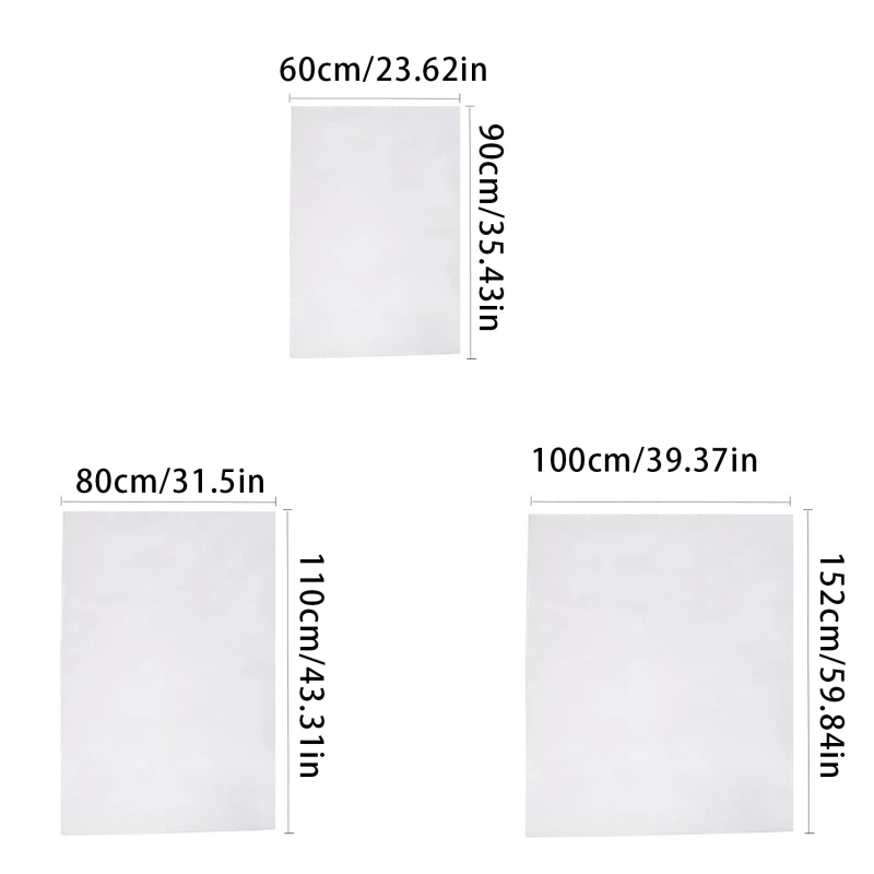 5/10 stücke PE Staubdicht Klar Lagerung Taschen Große Kapazität Umzug Taschen Für Kleidung Verpackung Gepäck Fahrrad Decke Plüsch Spielzeug-3 größe – Detail 5