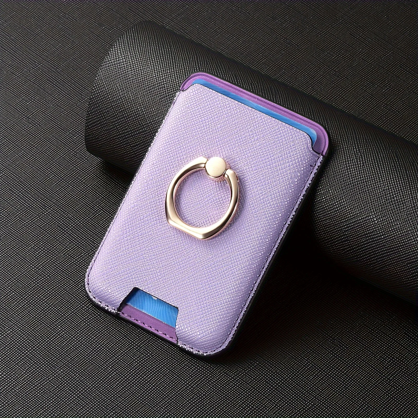 Magnetic Universal Card Holder with Built-in Powerful Magnet - Holds 3 Cards