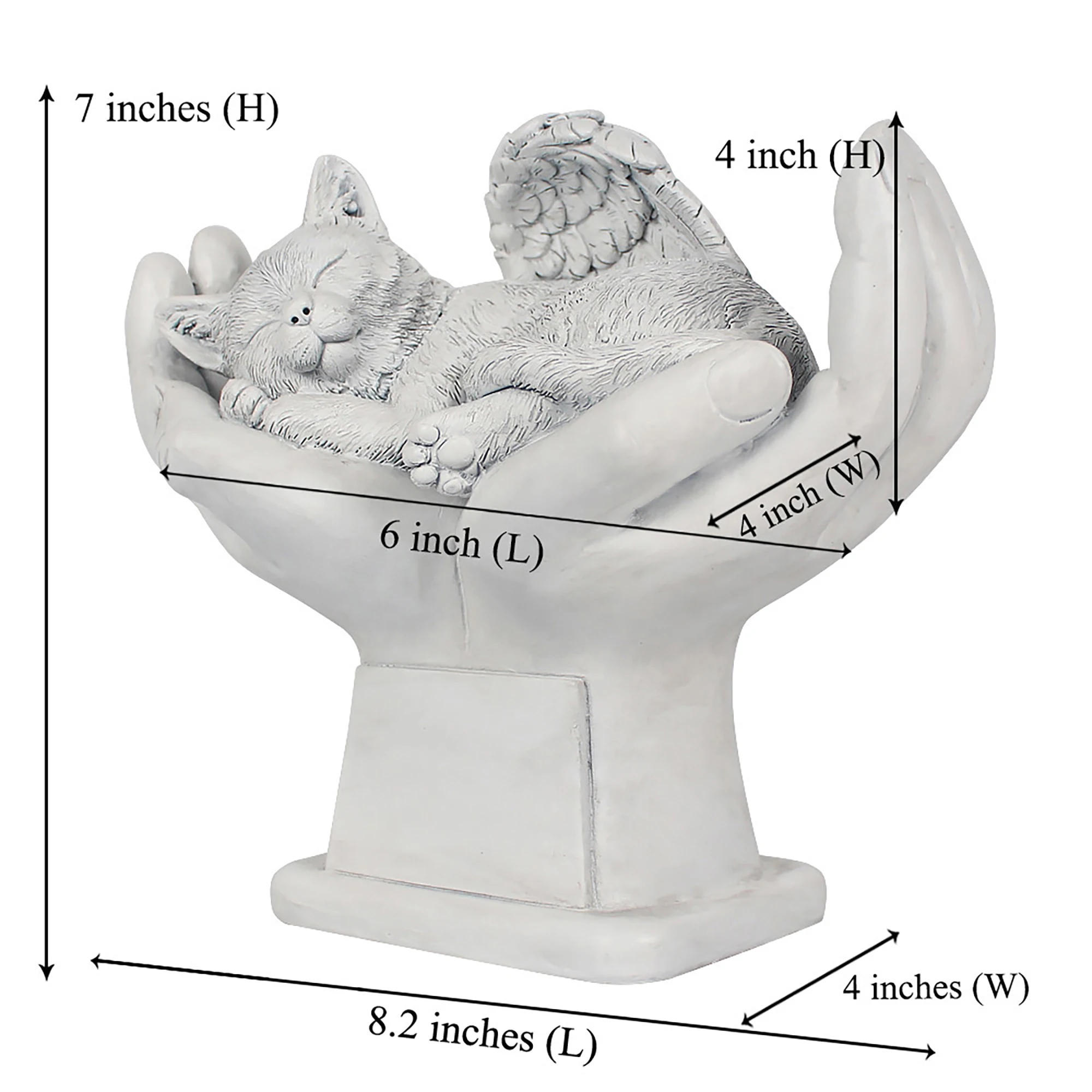 Angel Pet Memorial Statue 6 | Angel Pet Memorial Statue 6