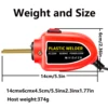 100W Plastic Welding Machine Plastic Welder Gun 200/400/1000/1200pcs Hot Stapler Bumpers Repair Kit Soldering Iron Repair Tools 4