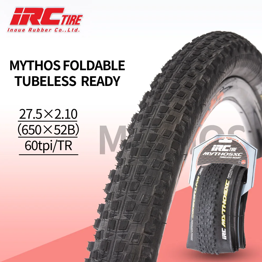IRC タイヤ 27.5×2.1 みかけ MYTHOS XC セット