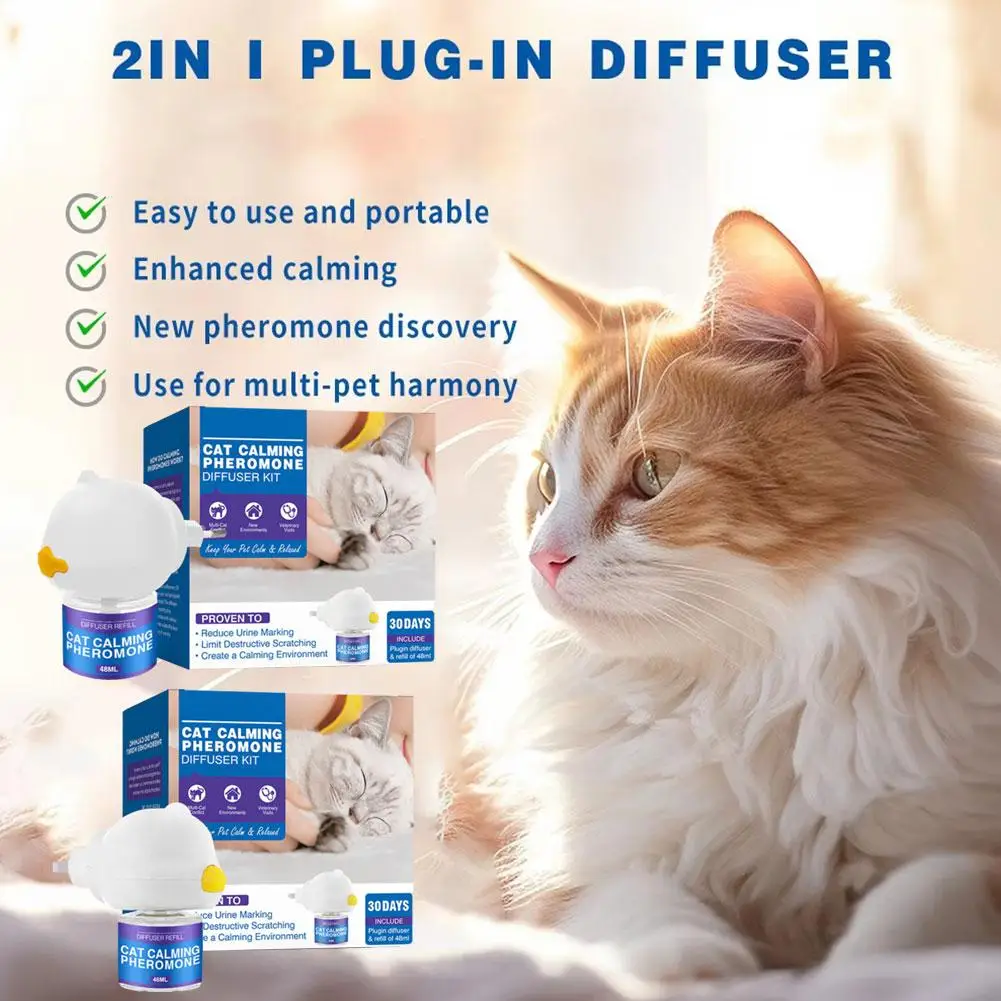 NEW High-end Pet Calming Liquid Dog Emotions Relief Pet Supplies Calm Reduction Train Anxiety Anti Liquid Fluid Noise Down Q2B4