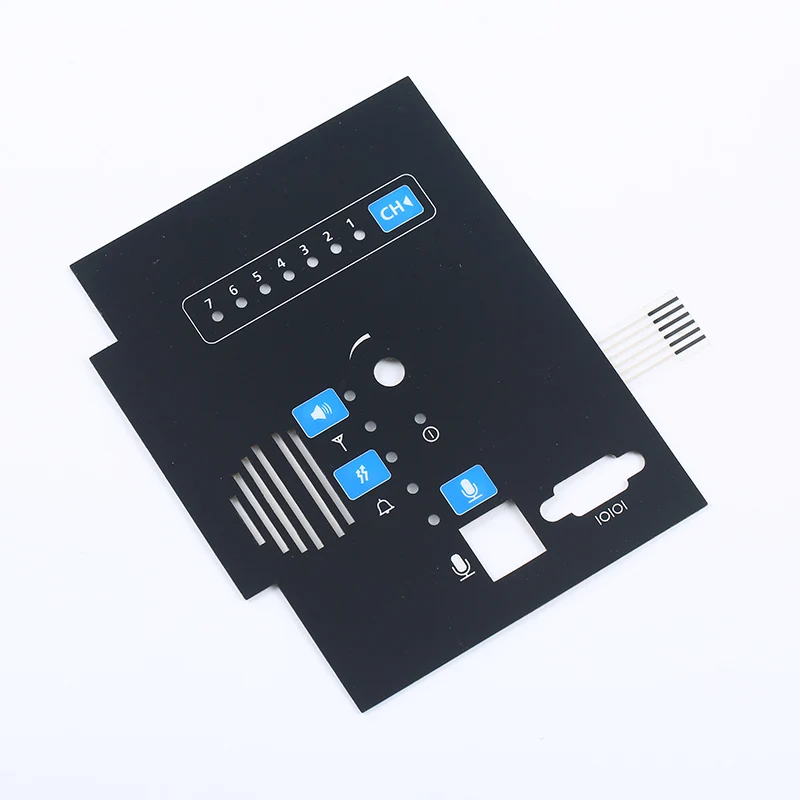 Manufactory membrane switch panel dome membrane switch
