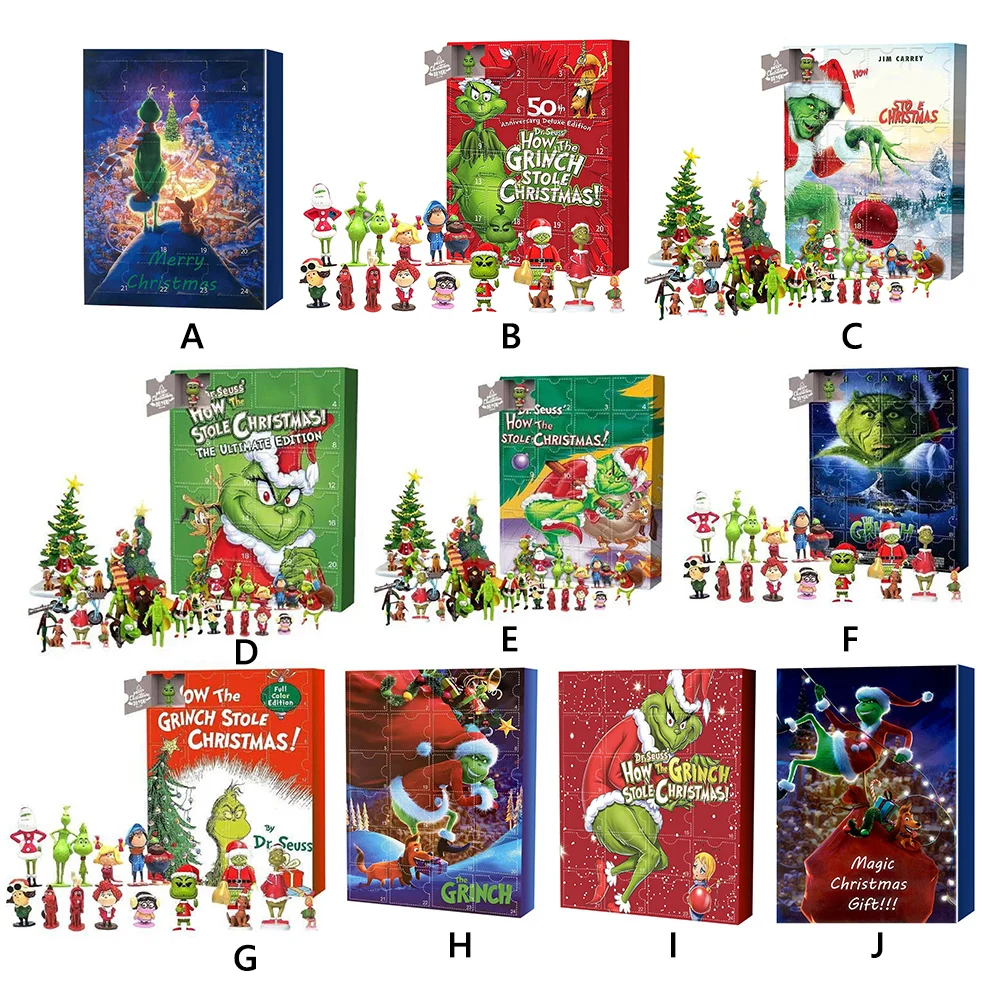 24 Days Christmas Advent Calendar for Home Decor-christmas advent calendar