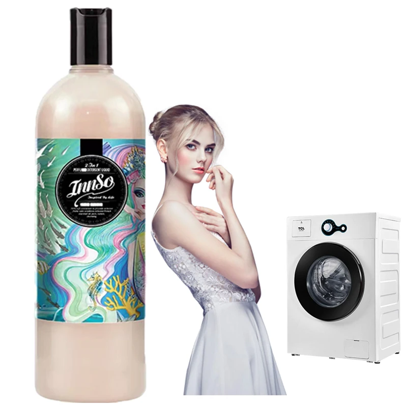Detergente perfumado de 1L ropa, suavizante de aceites esenciales para uso doméstico, para eliminar manchas y dejar una duradera durante horas - AliExpress