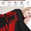 Gi Joe Cobra Enemy Logo Throw Blanket Blanket Sofa Travel Blanket 4