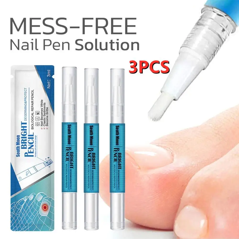 

3PCS Nail Fungal Treatment Pen Anti Fungus Infection Healthy Toenails Nutritious Solution Foot Oil Care Biological Repair 3ml