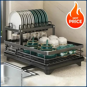 Double Layer Dish Rack 1