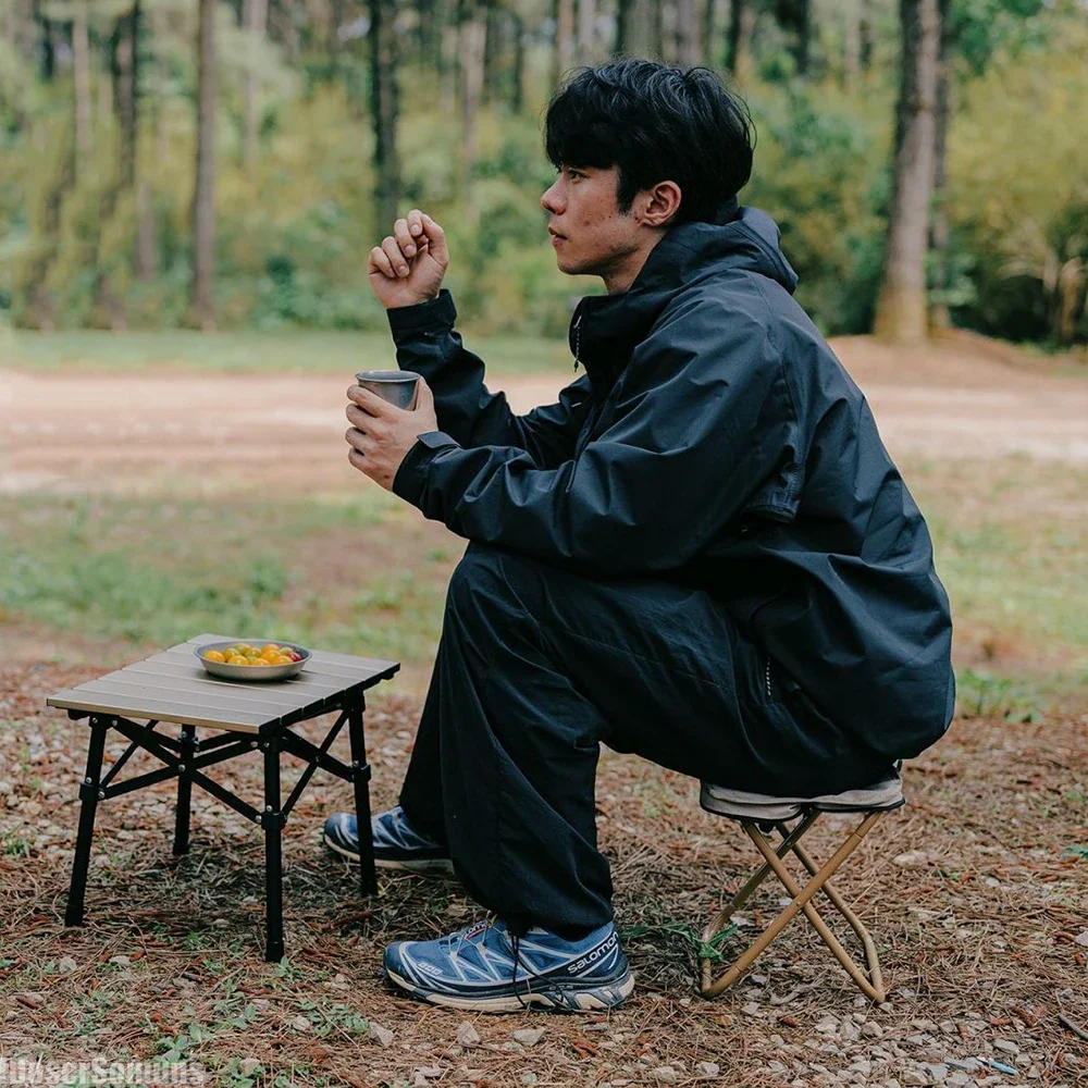 Outdoor Portable Folding Stool Strong Load-bearing Ultralight Fishing Chair Mazaar Queuing Artifact Accessories for Camping