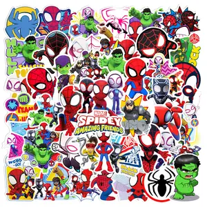 10/30/50 stücke Disney Marvel Spiderman Graffiti Aufkleber Kinder Spielzeug  Laptop Telefon Gepäck Computer Auto Kühlen Aufkleber cartoon Decals -  AliExpress