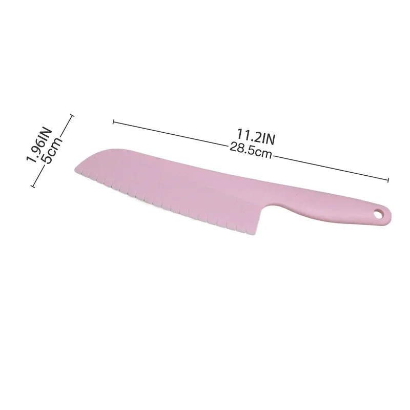 Children's safety plastic fruit cutter cake knife plastic kitchen knife baking tool bread baking tool,baking accessories,baking spatula