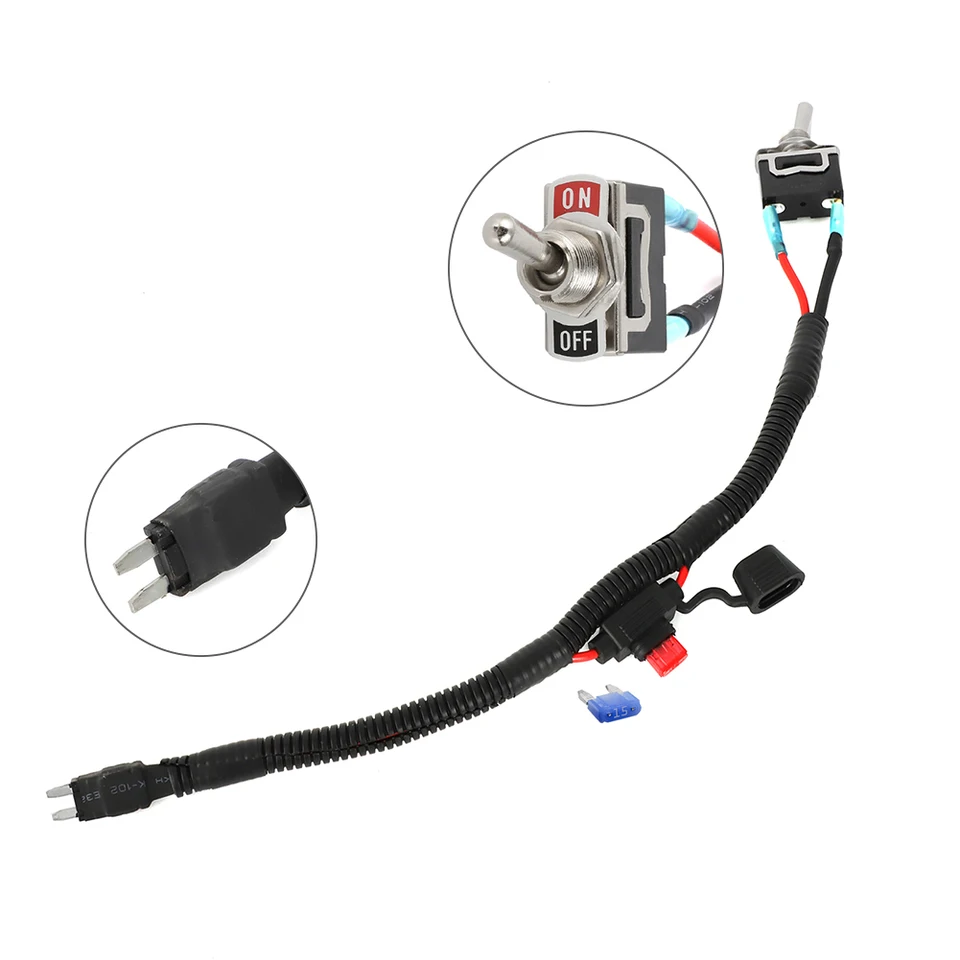 5 X Adattatore Portafusibili Add-a-Circuit A Lama | 12V-24V | Per Dash Cam, GPS, Allarmi Auto | Include 5 Fusibili 15A - 3