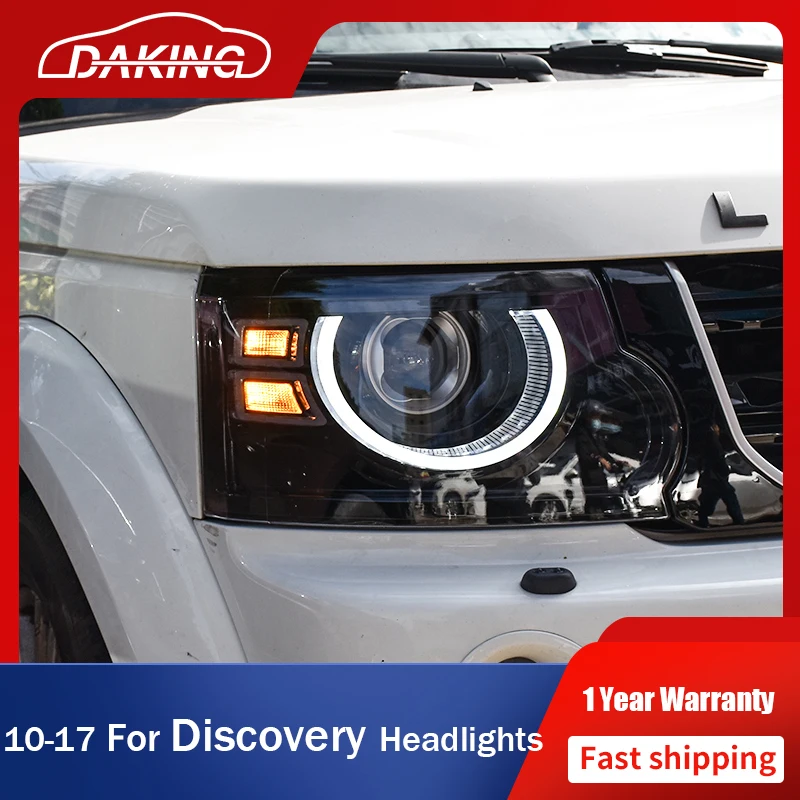 CarHeadlightsForLandRoverDiscovery3420102017FrontLightLED